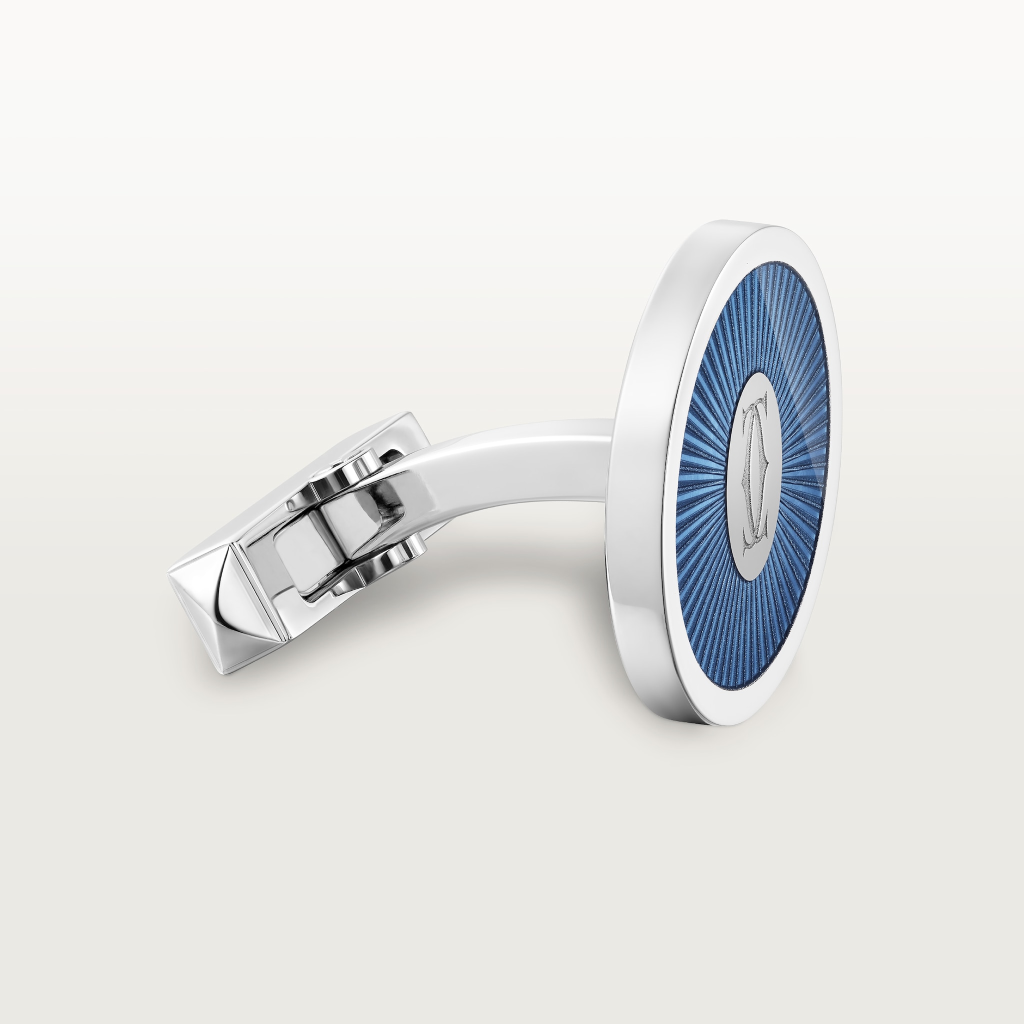 ドゥーブルC ドゥ カルティエ カフリンクス　シルバー CROG001200 - ドゥーブルC ドゥ カルティエ カフリンクス