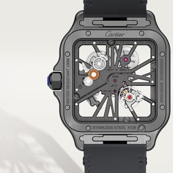 Santos de Cartier skeleton watch Santos de Cartier skeleton watch
