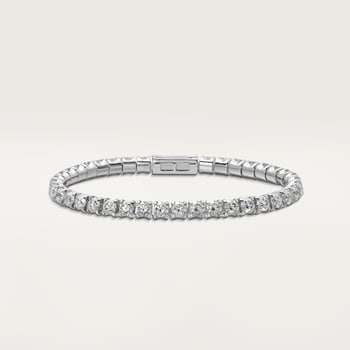 Lignes Essentielles bracelet, brilliant-cut diamonds Lignes Essentielles bracelet, brilliant-cut diamonds