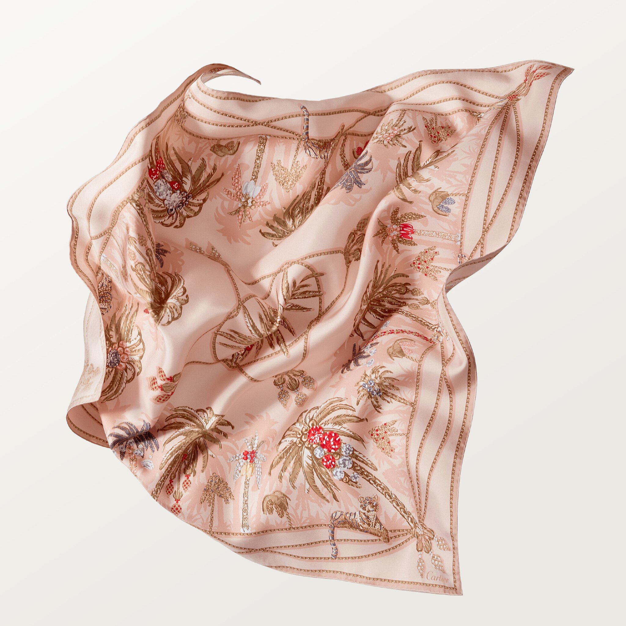 90 scarf, Jewelry Palm Trees