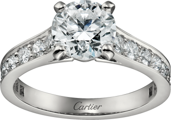 Cartier solitaire 1895 discount price