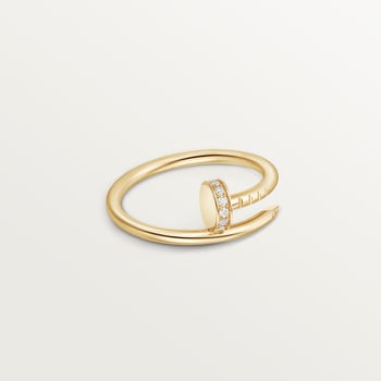 Juste un Clou ring, small model, diamonds Juste un Clou ring, small model, diamonds