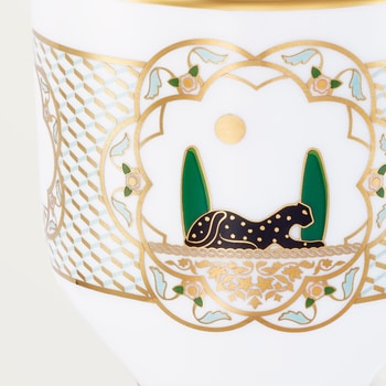 Set of three Panthère de Cartier cups Set of three Panthère de Cartier cups