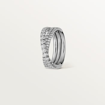 Etincelle de Cartier ring, semi-paved Etincelle de Cartier ring, semi-paved