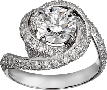 Cartier best sale ruban ring