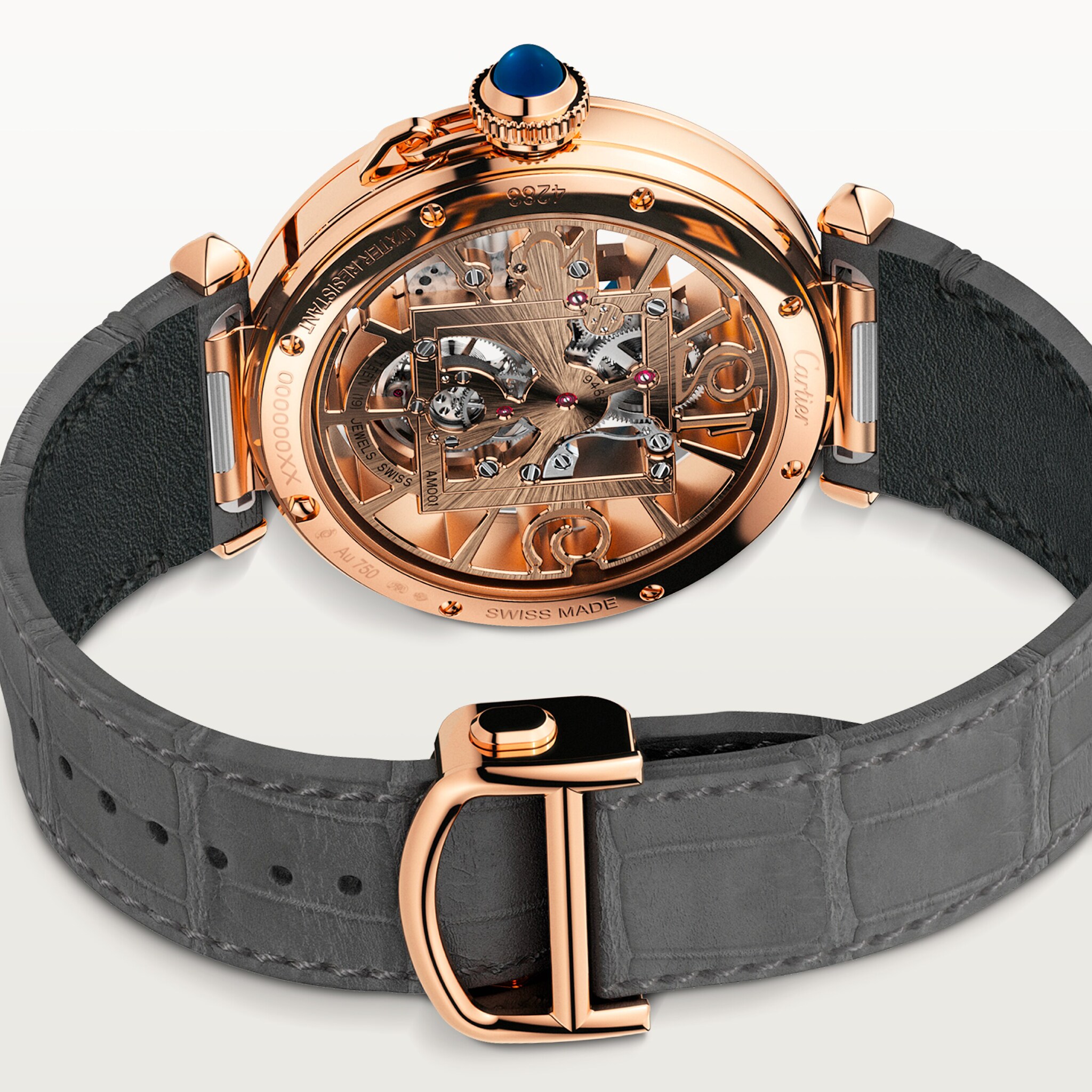 Pasha de Cartier skeleton watch, image 6