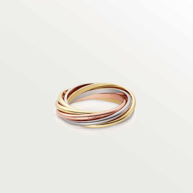 Cartier trinity ring white gold deals