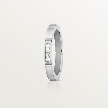 Maillon Panthère wedding ring, 4 diamonds Maillon Panthère wedding ring, 4 diamonds