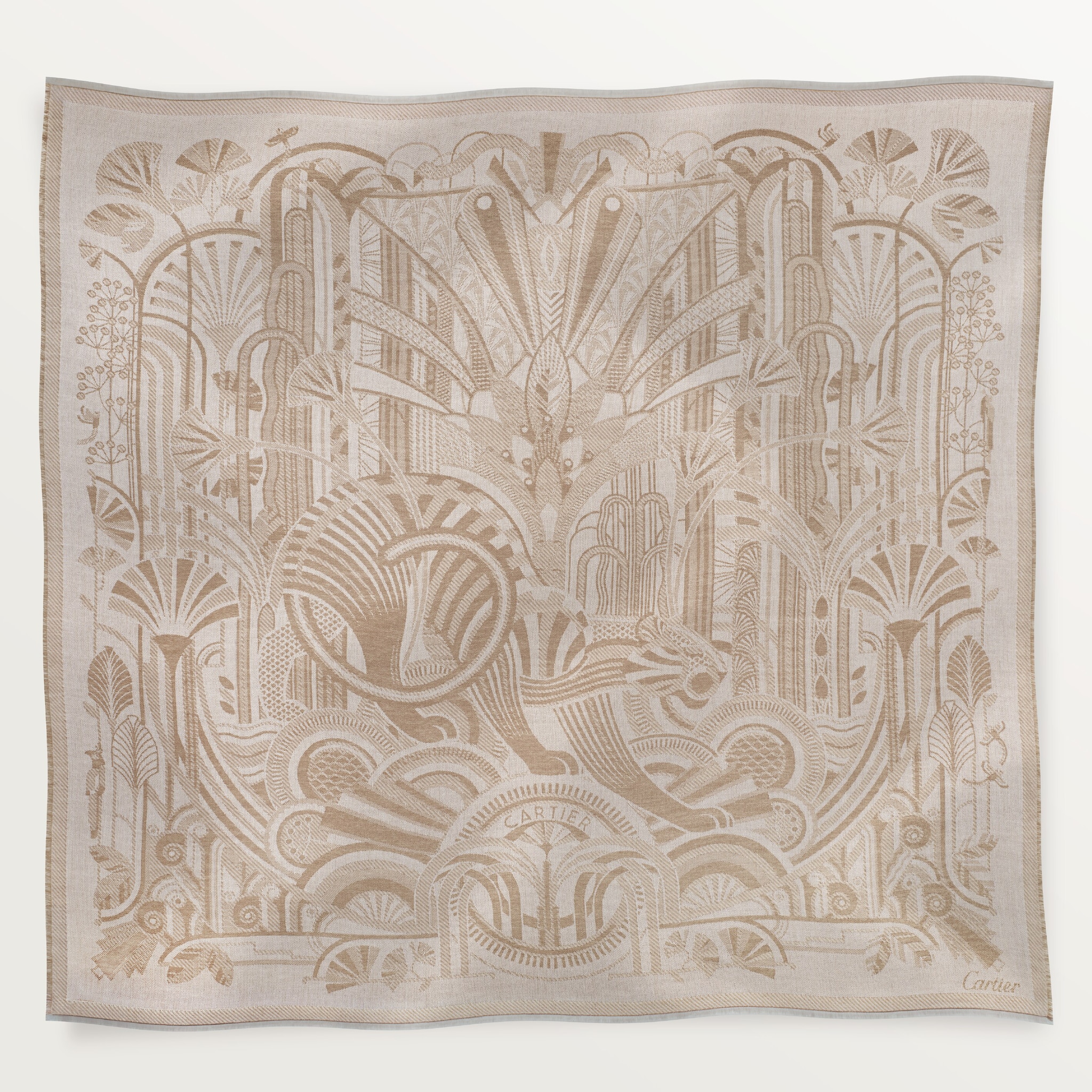 Shawl, Panth&egrave;re Art D&eacute;co