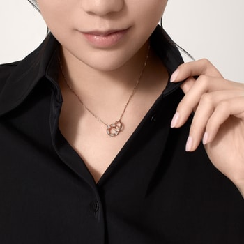 #LOVE# pendant, paved #LOVE# pendant, paved