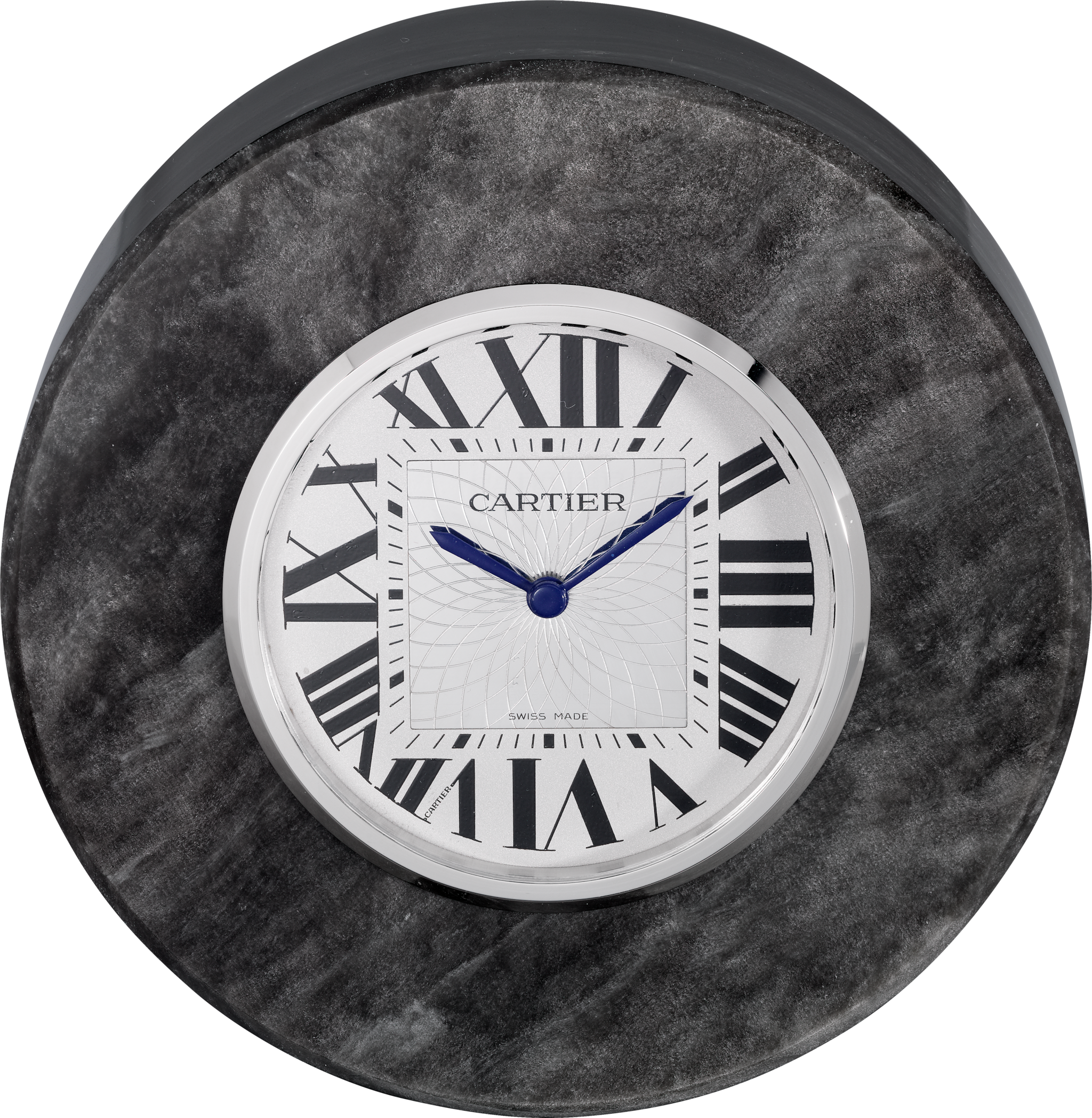 실버 마감 옵시디언 익셉셔널 클락