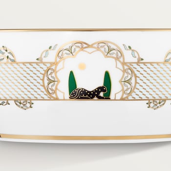 Set of two Panthère de Cartier bowls Set of two Panthère de Cartier bowls