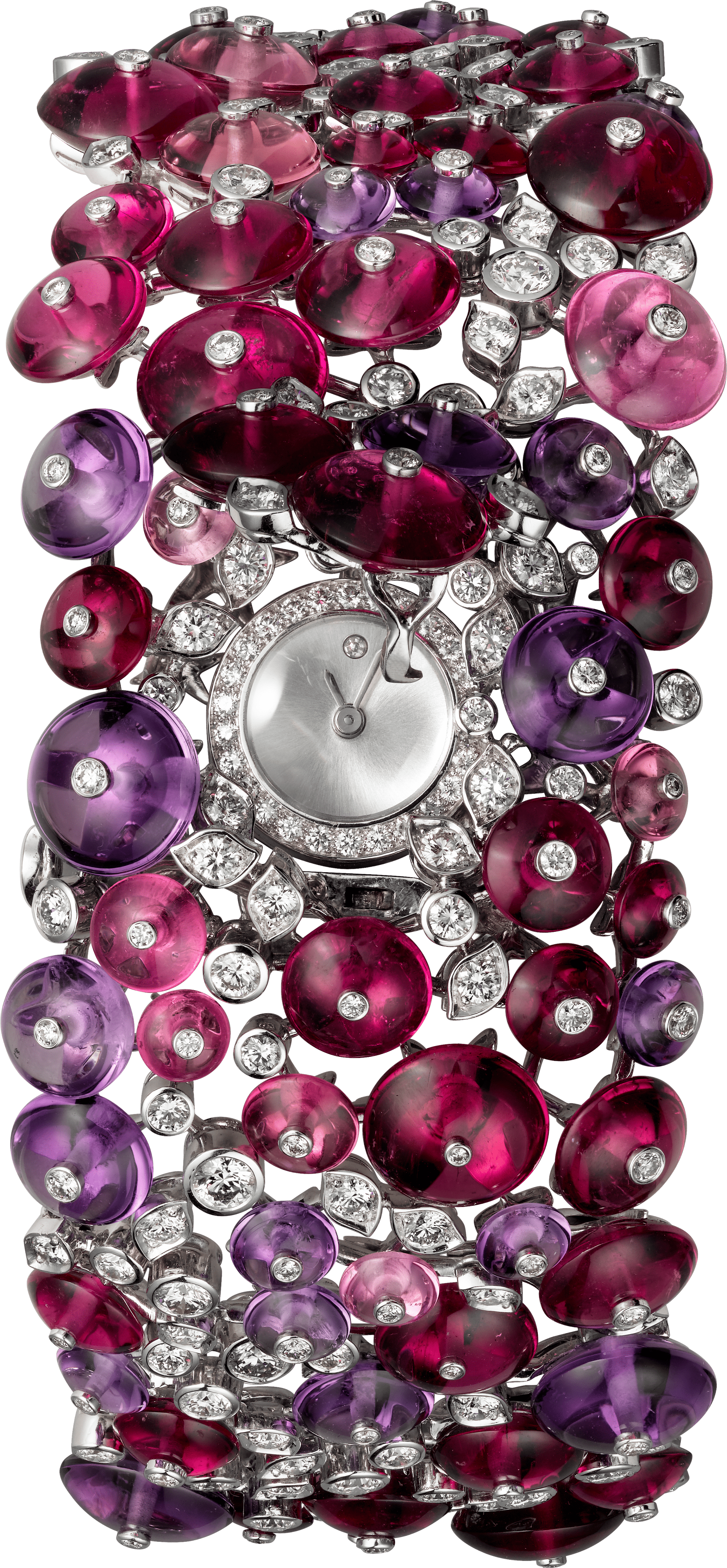 ساعة من مجموعة المجوهرات الفاخرة