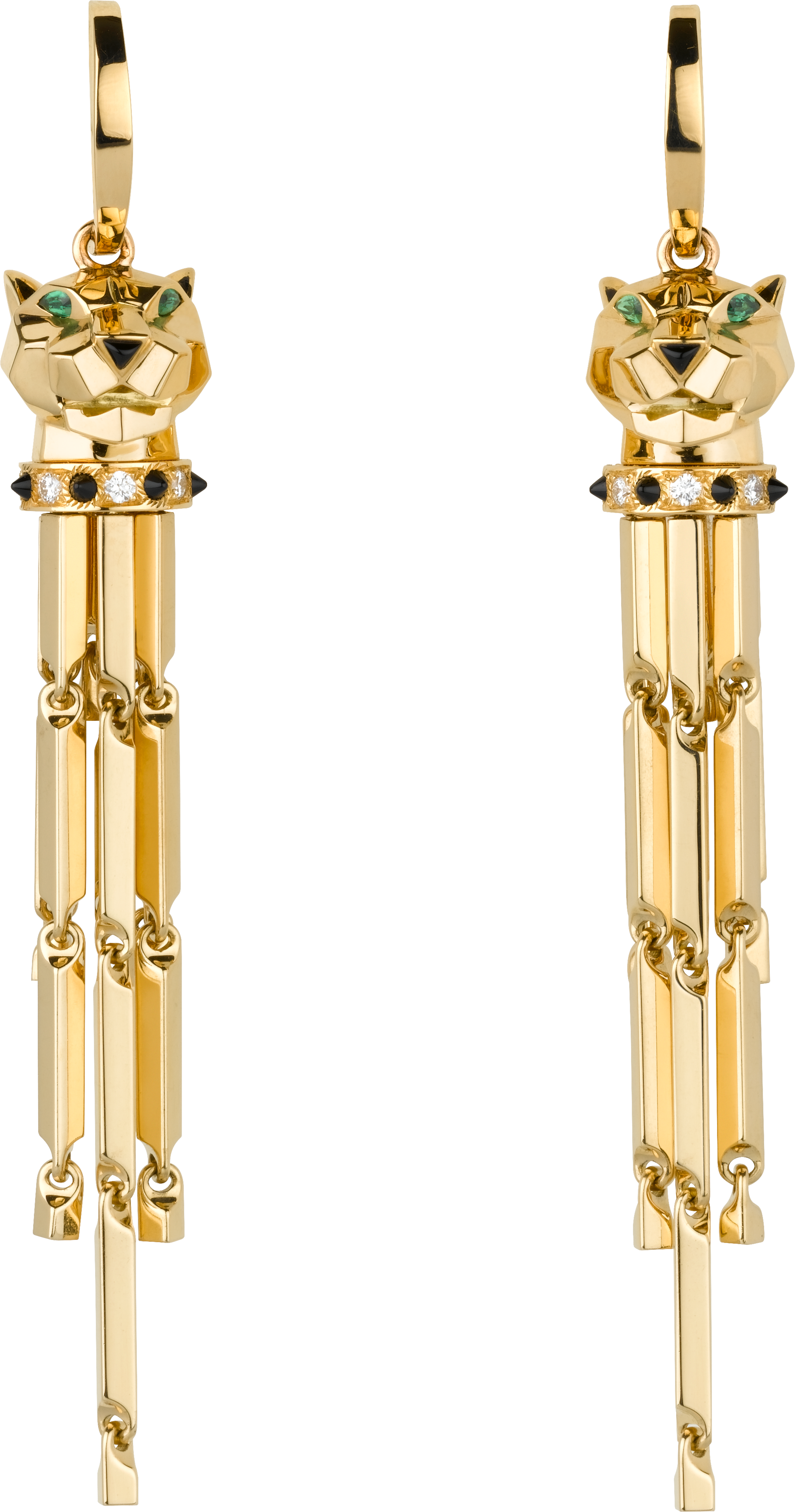 Panth&egrave;re de Cartier earrings, diamonds
