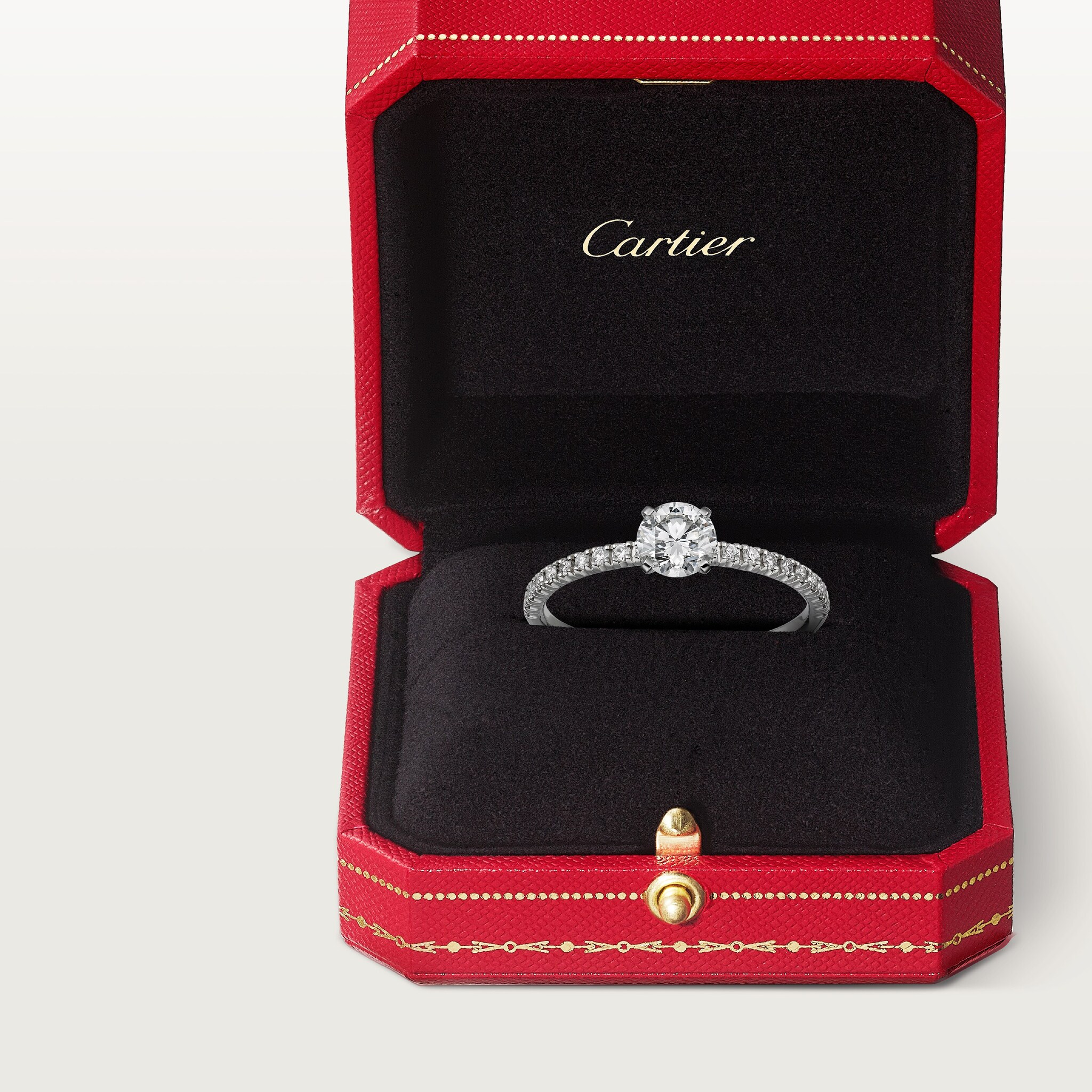 Etincelle de Cartier solitaire, brilliant-cut diamond, paved , image 6