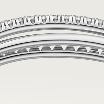 Etincelle de Cartier bracelet, half-paved Etincelle de Cartier bracelet, half-paved