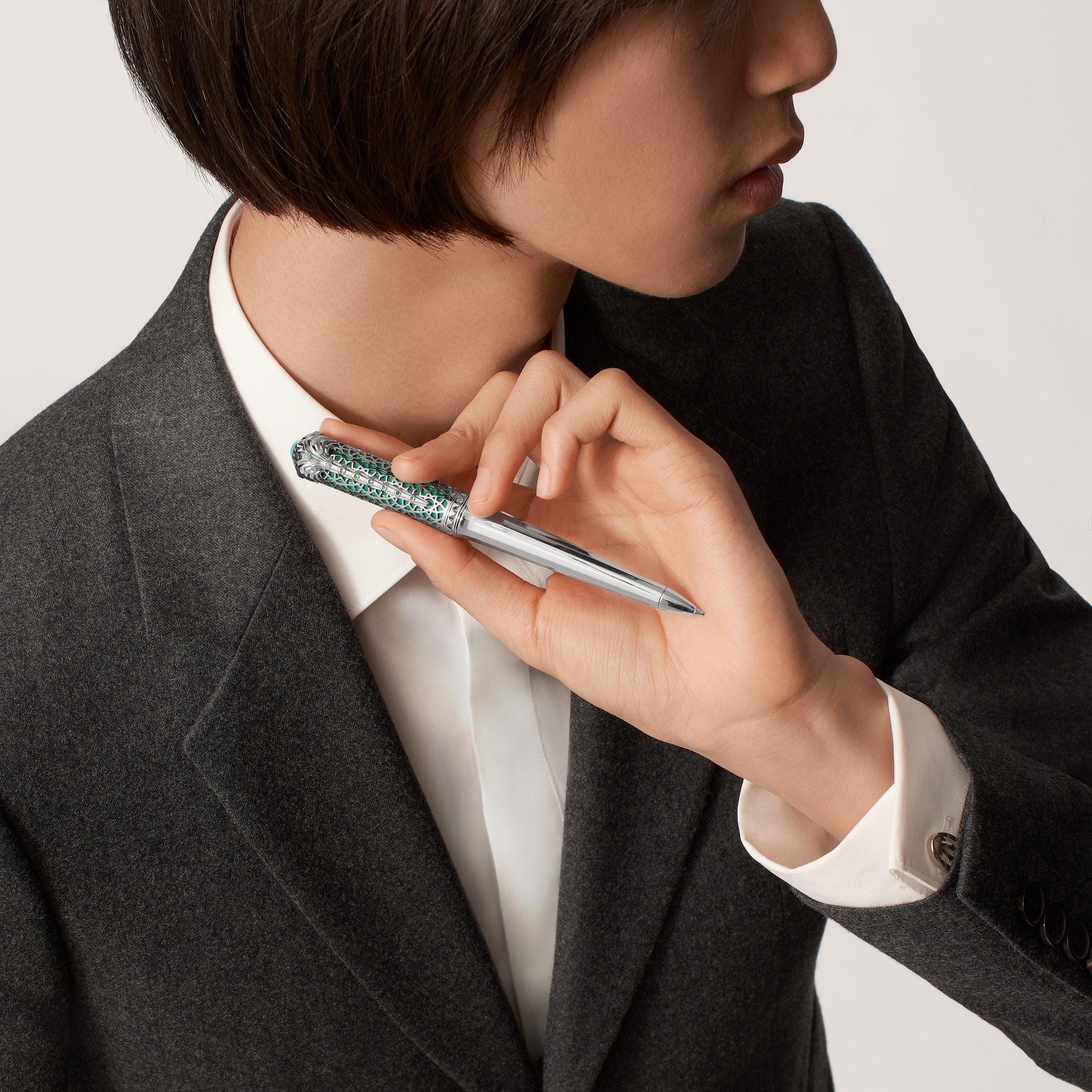 Stylo bille &eacute;dition limit&eacute;e d&eacute;cor Palmier