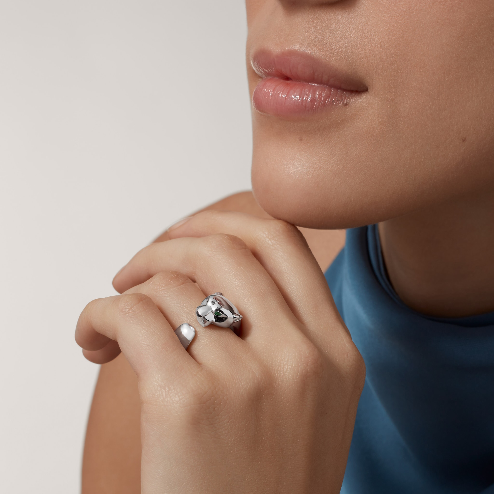 Panth&egrave;re de Cartier ring, medium model, image 2