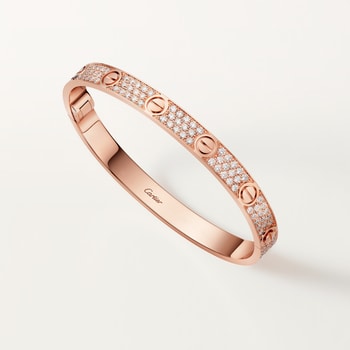 #LOVE# bracelet, classic model, paved #LOVE# bracelet, classic model, paved