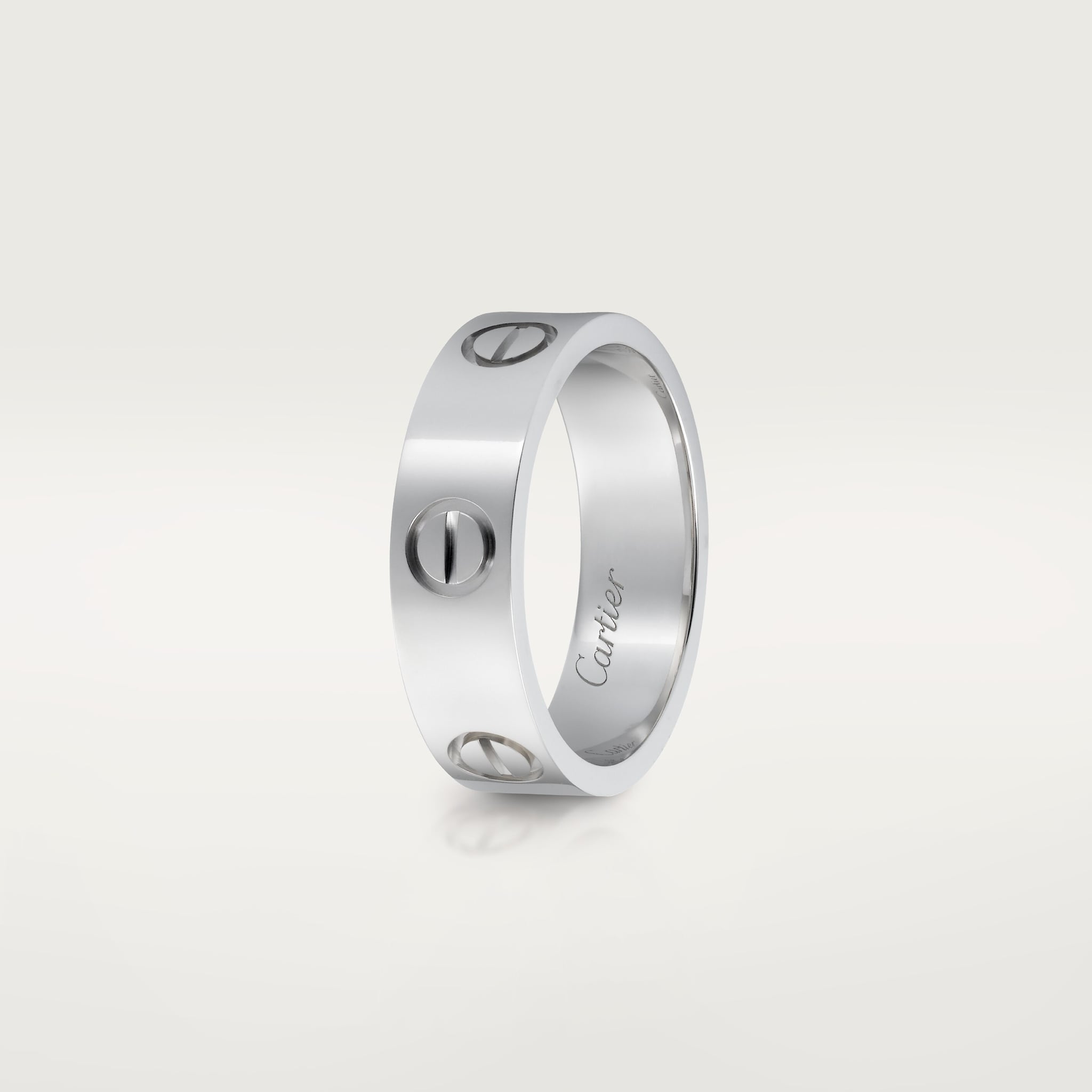 Cartier Love Ring YG 10号　#50 CRB4084900 - LOVE ring - Platinum - Cartier