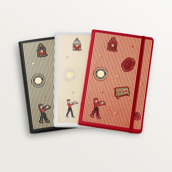 Set of three Diabolo de Cartier notebooks Set of three Diabolo de Cartier notebooks