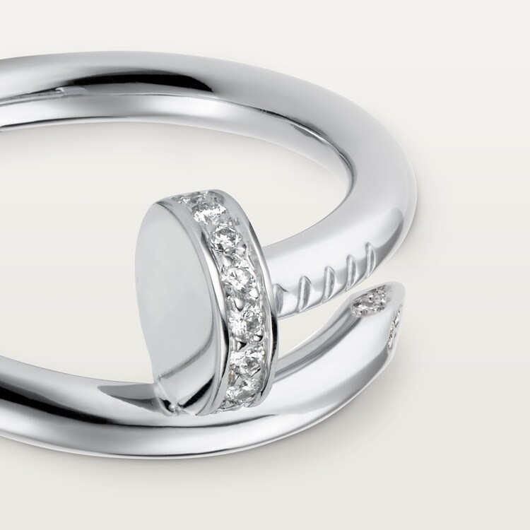 CRB4092700 Juste un Clou ring White gold diamonds Cartier
