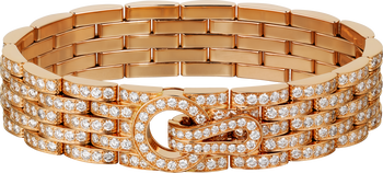 Agrafe bracelet, paved  Agrafe bracelet, paved