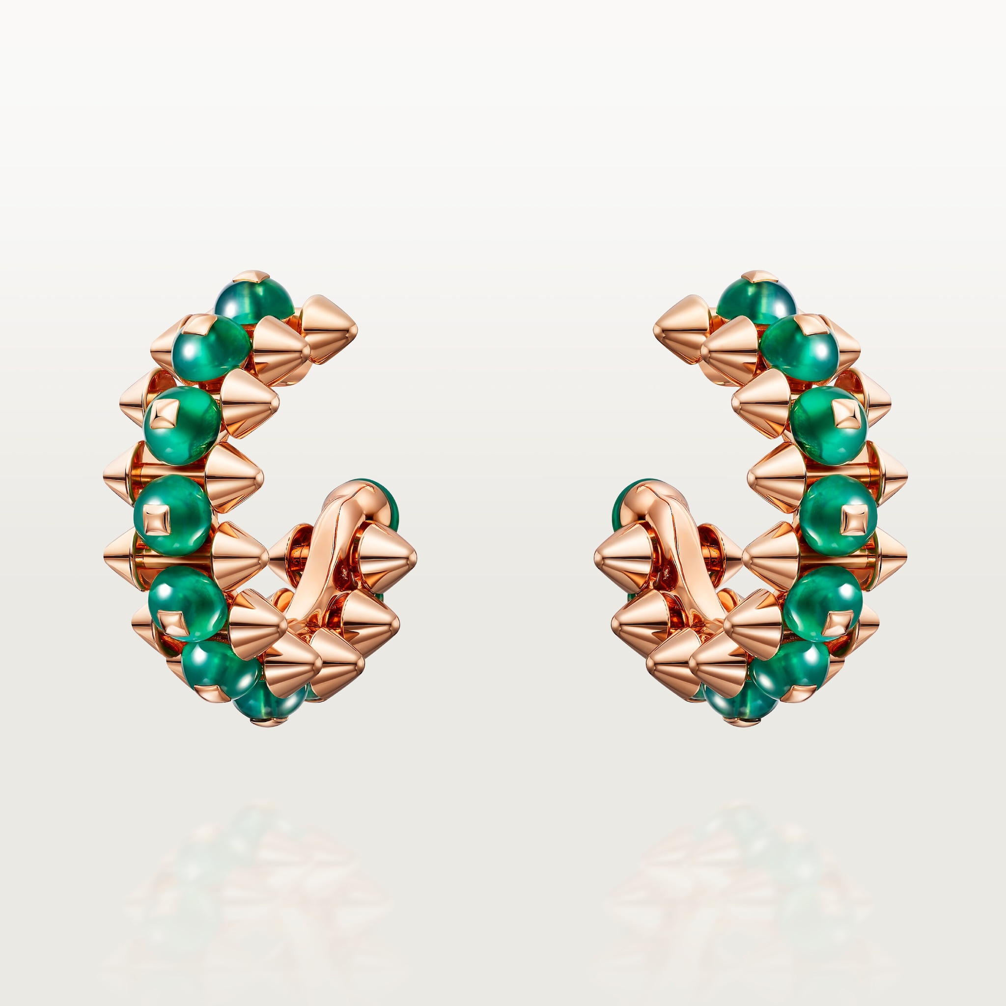 Clash de Cartier earrings, agate