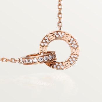 #LOVE# pendant, paved #LOVE# pendant, paved