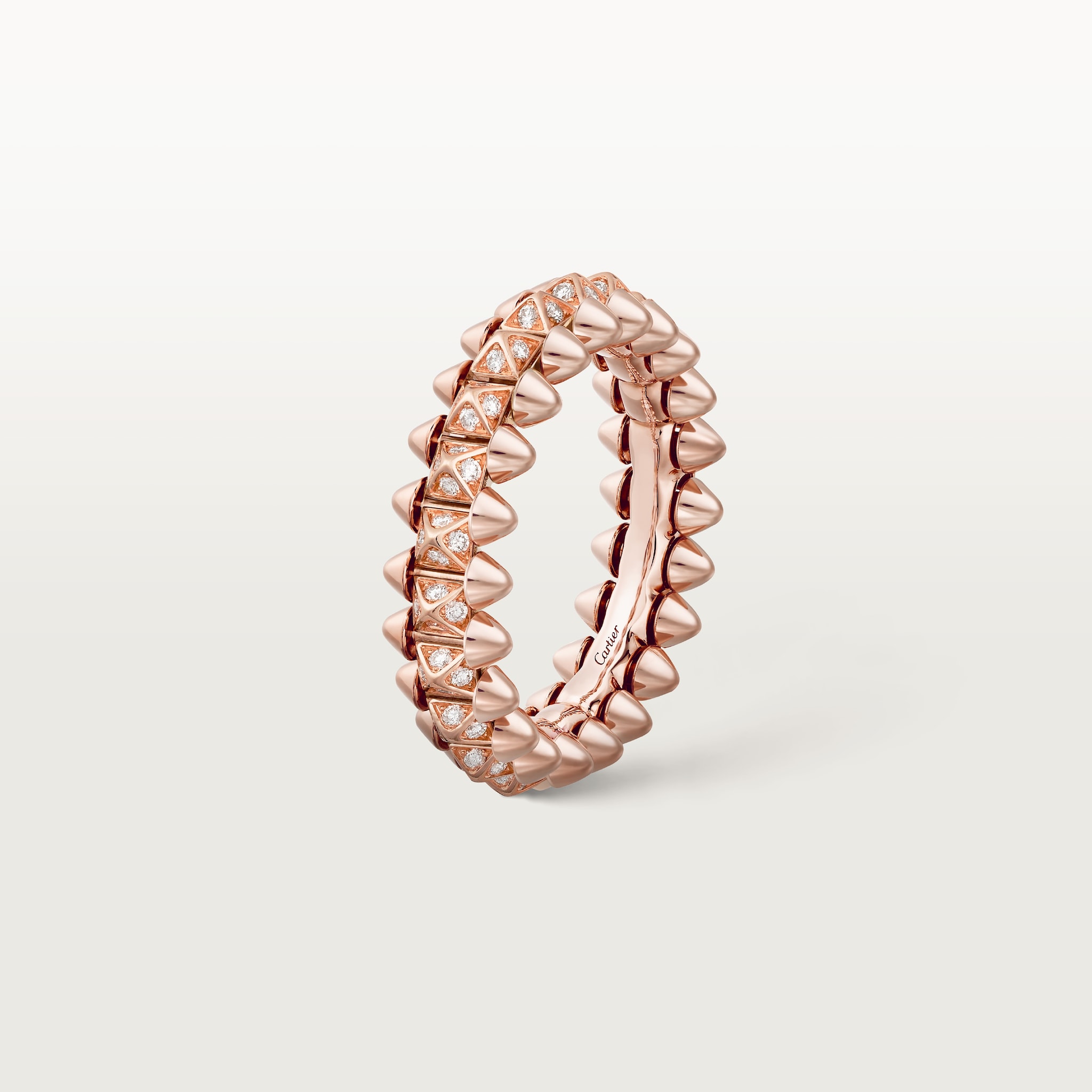 Clash de Cartier ring, small model, paved