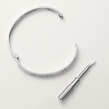 #LOVE# bracelet,single-screw closure, classic model, 10 diamonds #LOVE# bracelet,single-screw closure, classic model, 10 diamonds