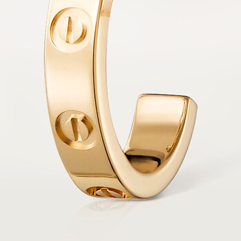 Cartier style hoop earrings hotsell
