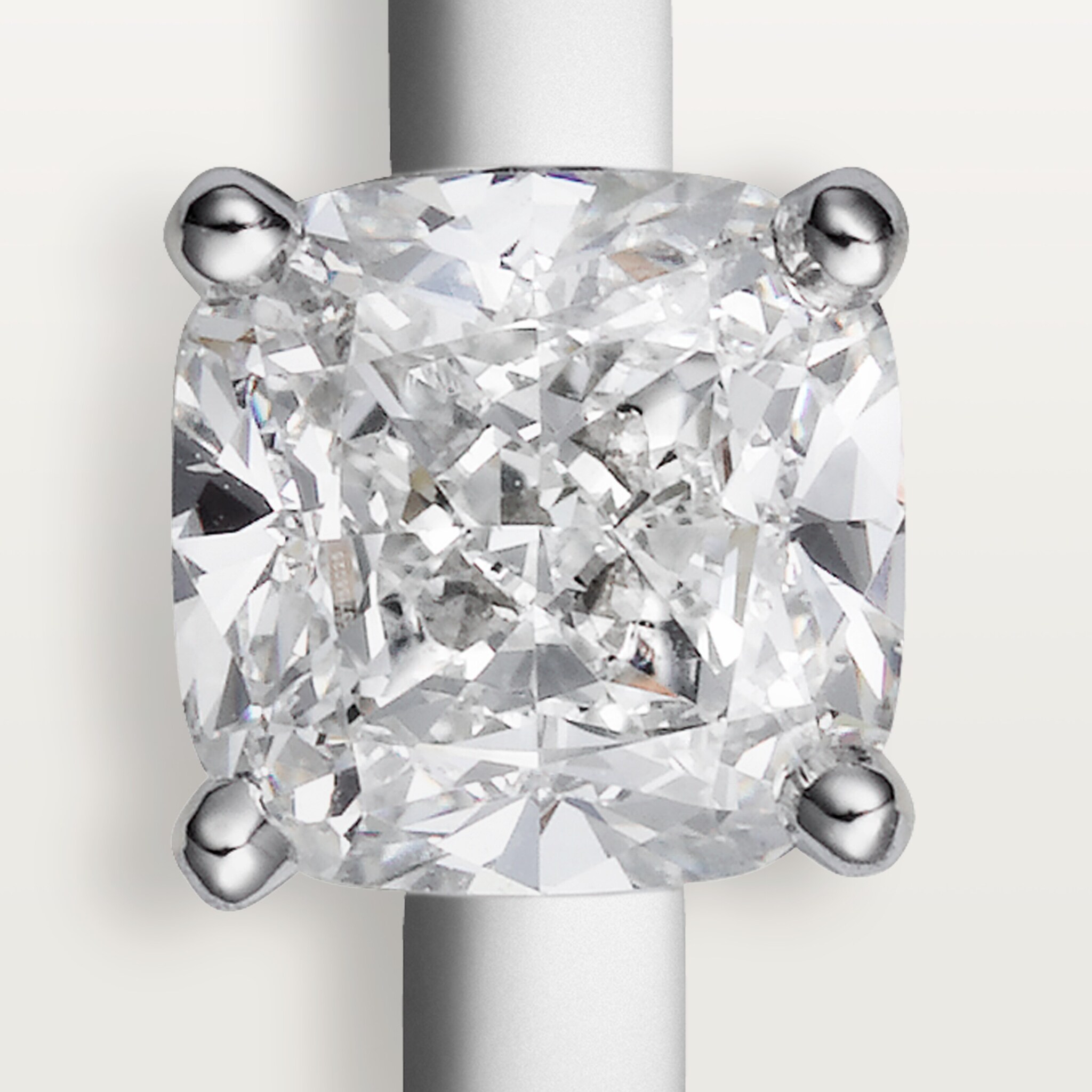 1895 solitaire, cushion-cut diamond, image 11