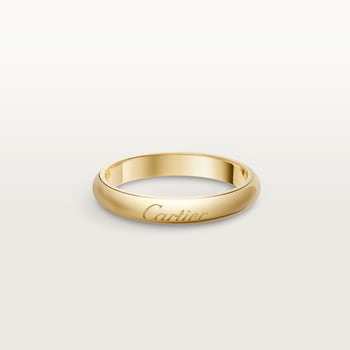 C de Cartier wedding band, 3 mm width C de Cartier wedding band, 3 mm width