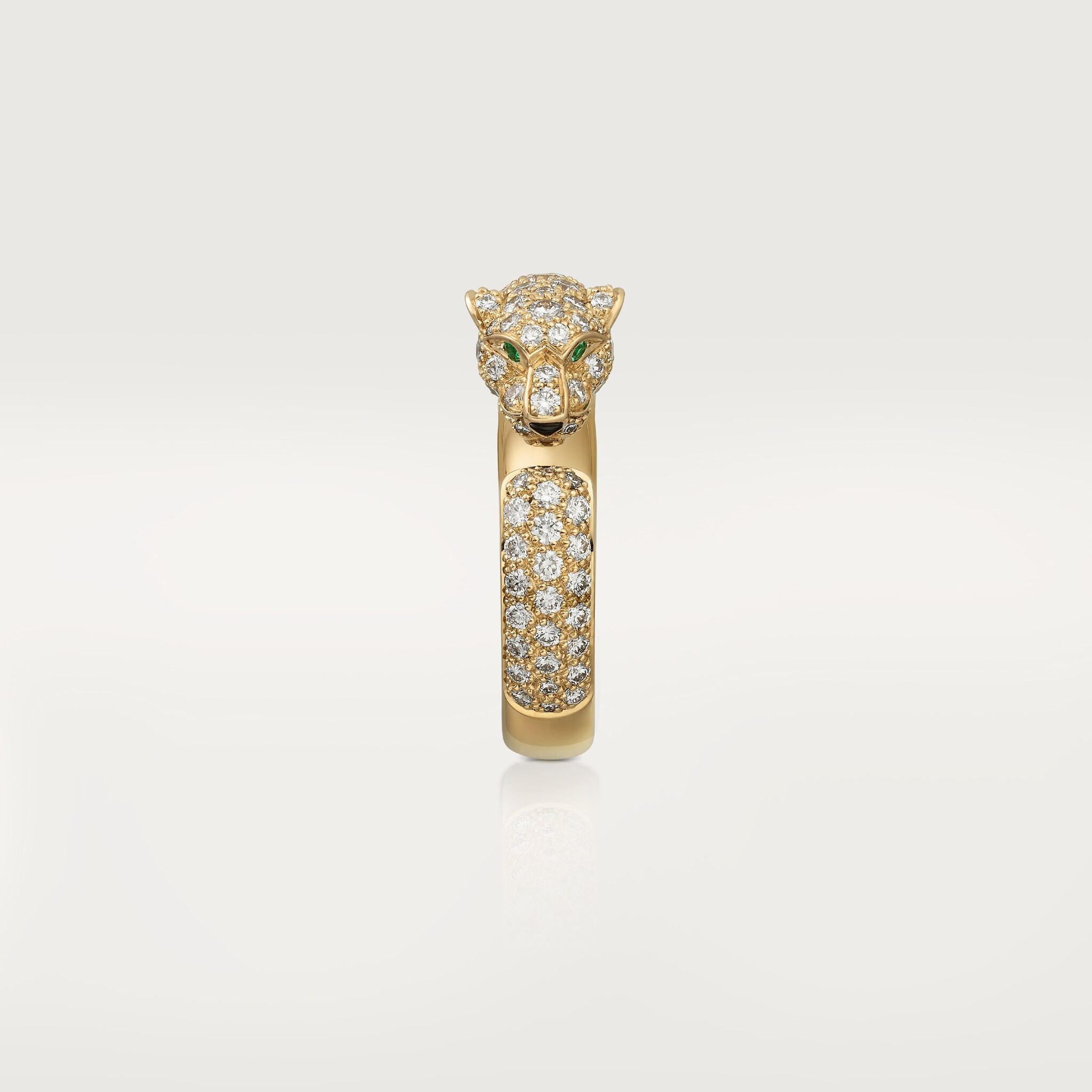 Panth&egrave;re de Cartier ring, small model, paved, image 5