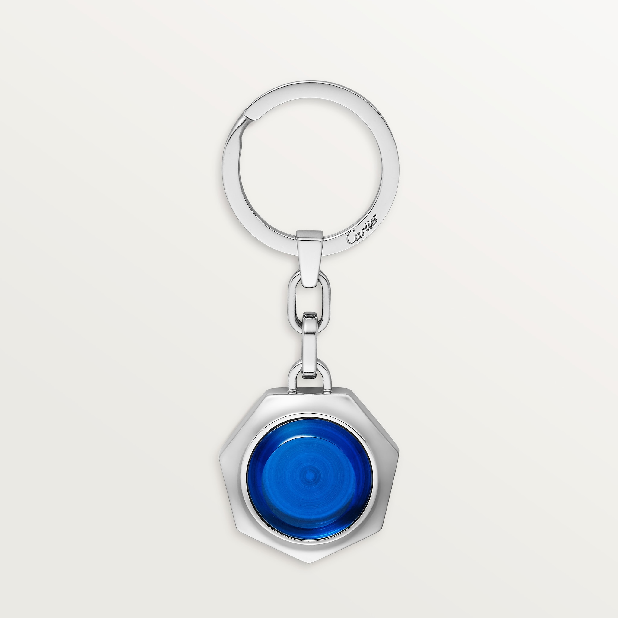 小物 DOUBLE C DE CARTIER LOGO KEY RING Key ring Double C Logo
