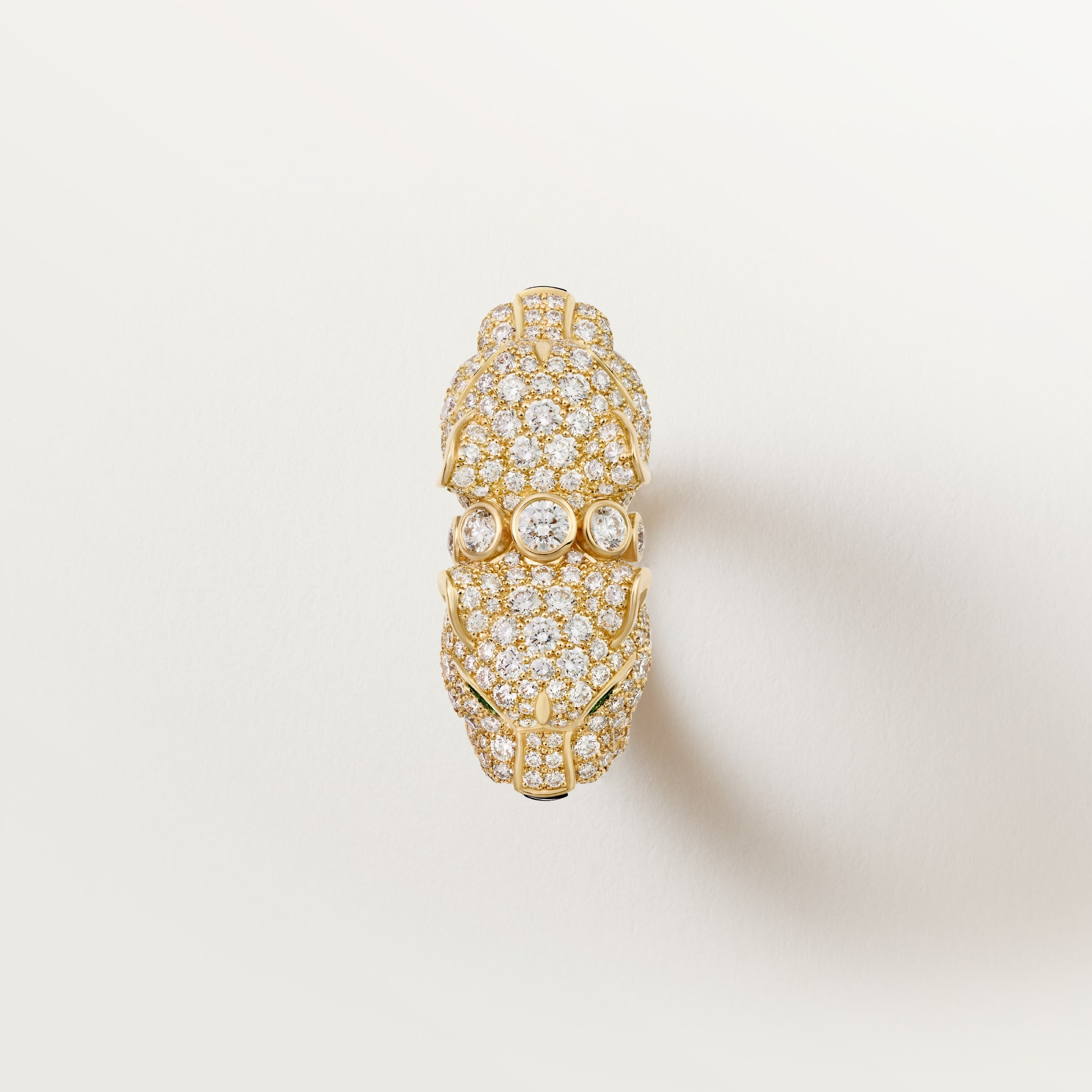 Panth&egrave;re de Cartier美洲豹戒指，鋪鑲鑽石，圖片6