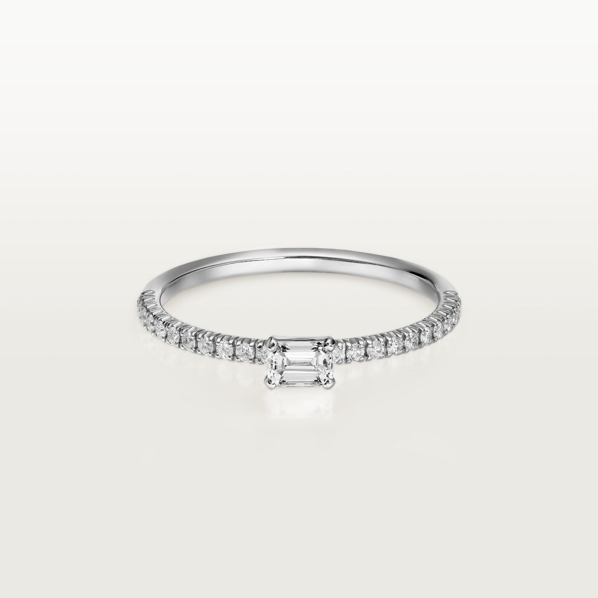 CRB4225700 Etincelle de Cartier ring White gold, diamonds