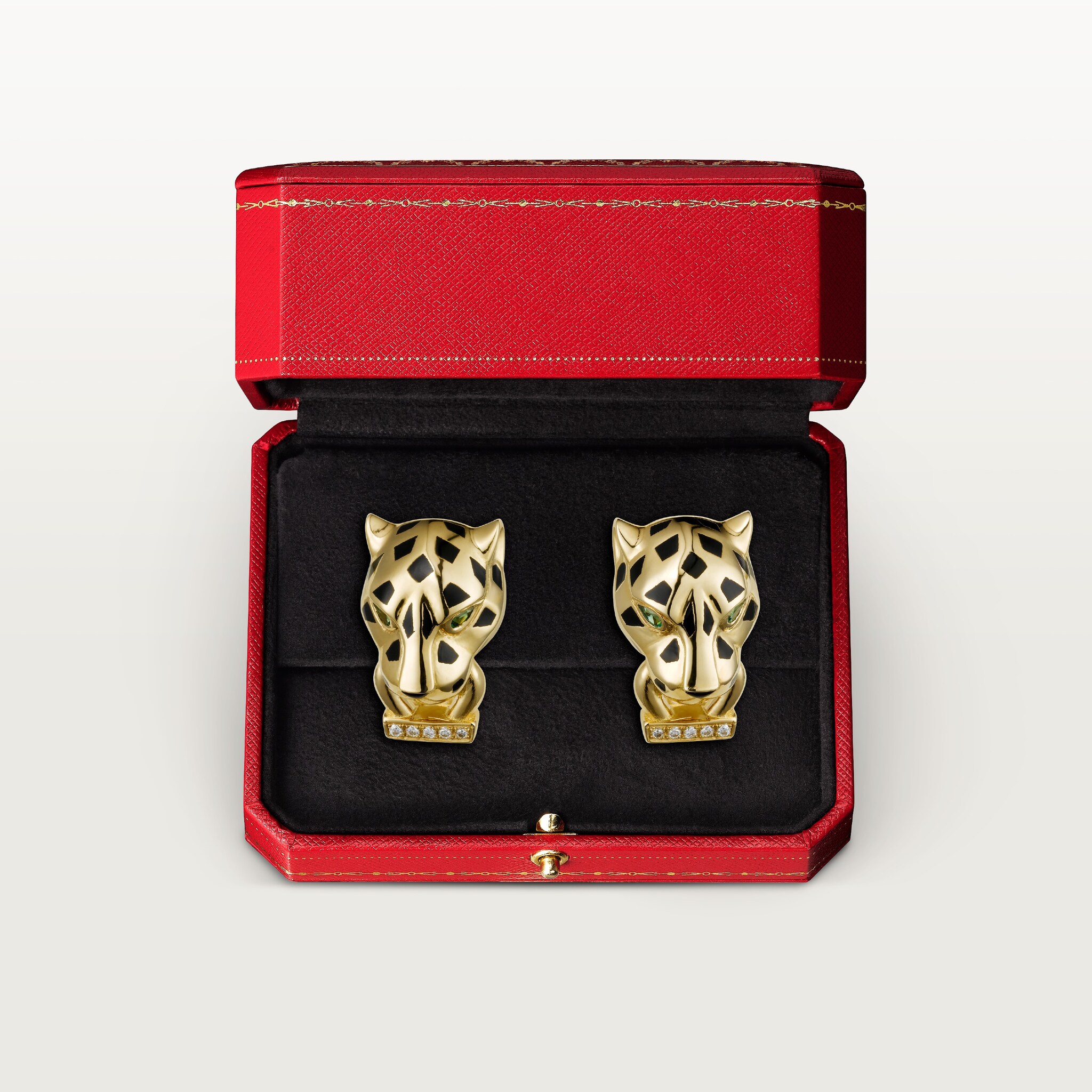 Panth&egrave;re de Cartier earrings, diamonds, image 6