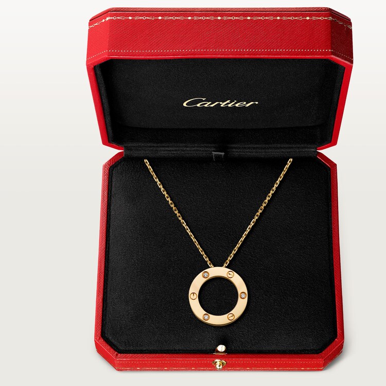Cartier locket necklace deals
