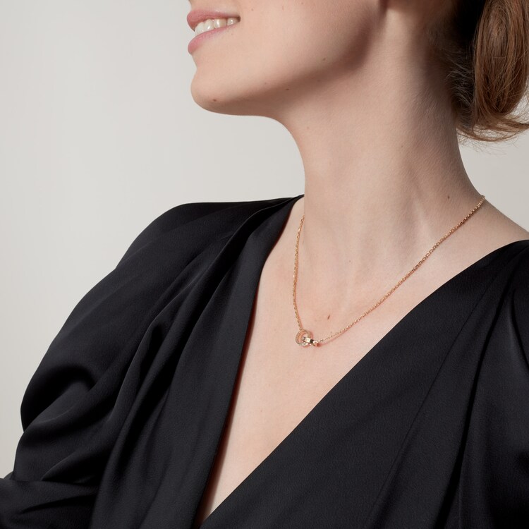 CRB7013800 LOVE necklace diamonds Yellow gold diamonds Cartier