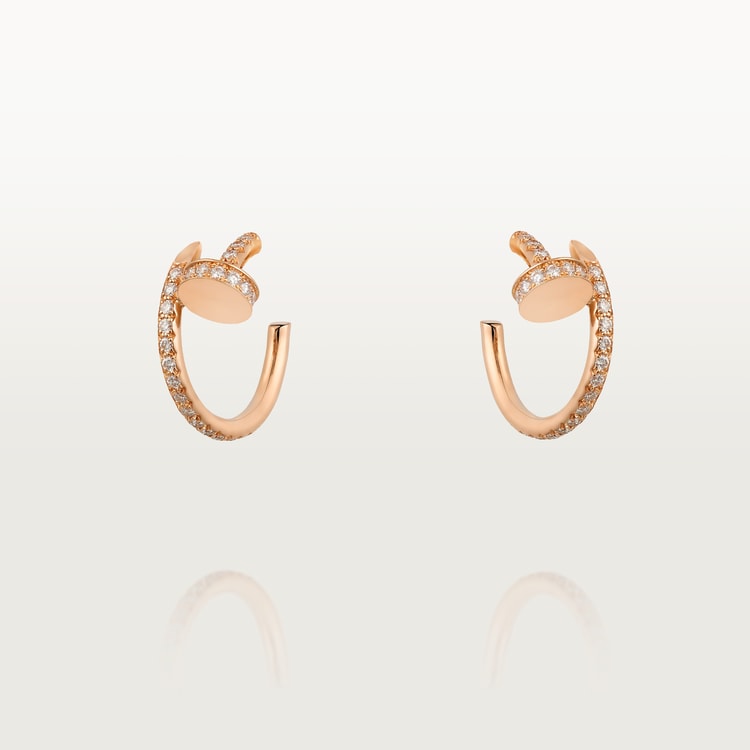 Cartier nail earrings hotsell