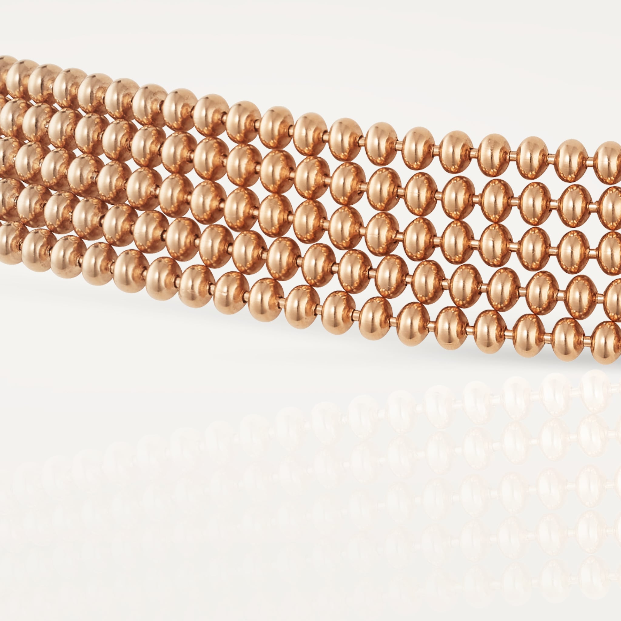 Collier Agrafe, petit mod&egrave;le, semi-pav&eacute;, image 4