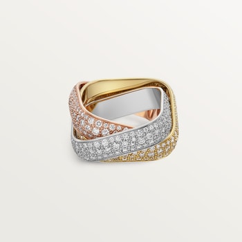 Cartier extra small trinity ring deals