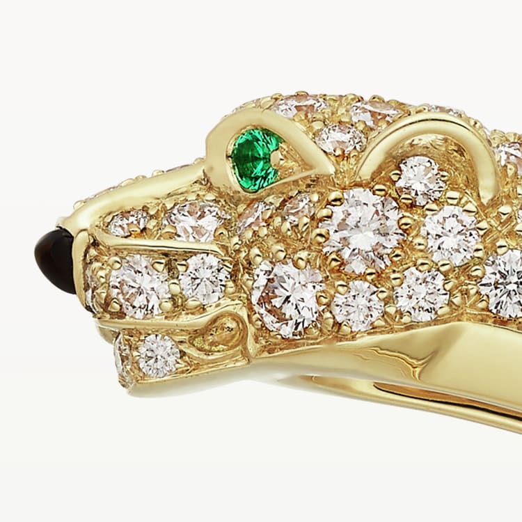 Leopard top bracelet cartier