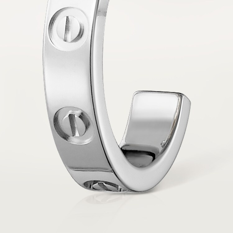 Finelove white gold online earrings