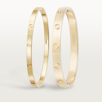 Gold lock best sale bracelet cartier