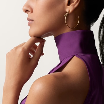 Juste un Clou hoop earrings, large model Juste un Clou hoop earrings, large model