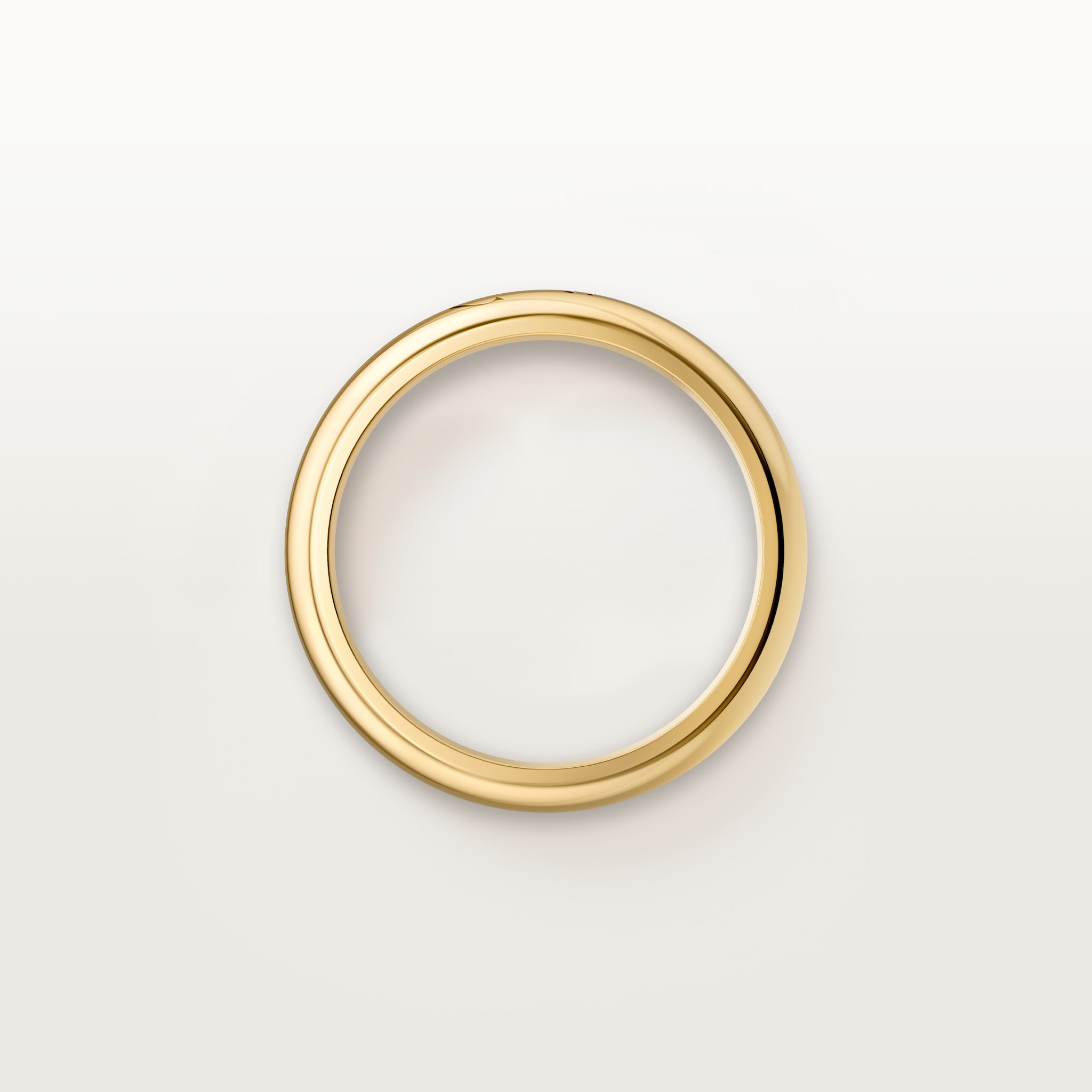 C de Cartier wedding band, 4 mm width, image 5