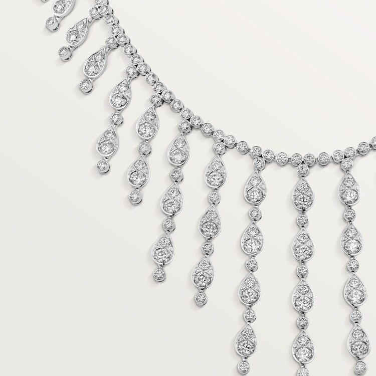Cartier diamond necklace hotsell